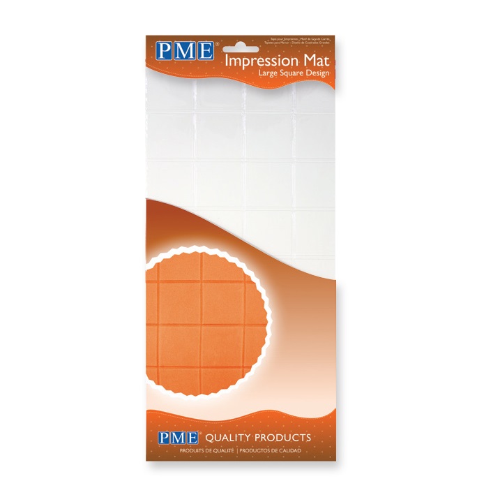 IM185 PME Large Square Design Impression Mat Must Haves Everyday Equipment Impression Mats