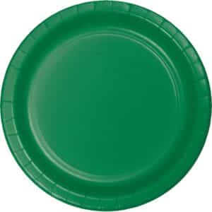 PC553261 Set 8 farfurii carton petrecere Verde