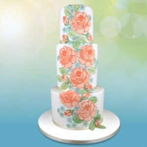 Set Decupatoare fondant trandafir mare