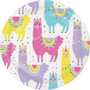 PC339578 Set 8 farfurii carton petrecere Party Llama