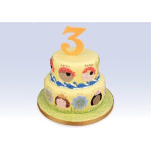 Set 3 Decupatoare fondant Fete amuzante 1