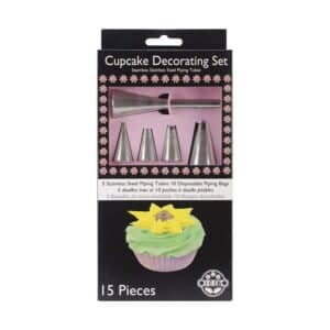 NZ9998 CUPCAKE DECORATING KIT F JEM Cupcake Decorating Must Haves Piping Essentials Piping Tubes