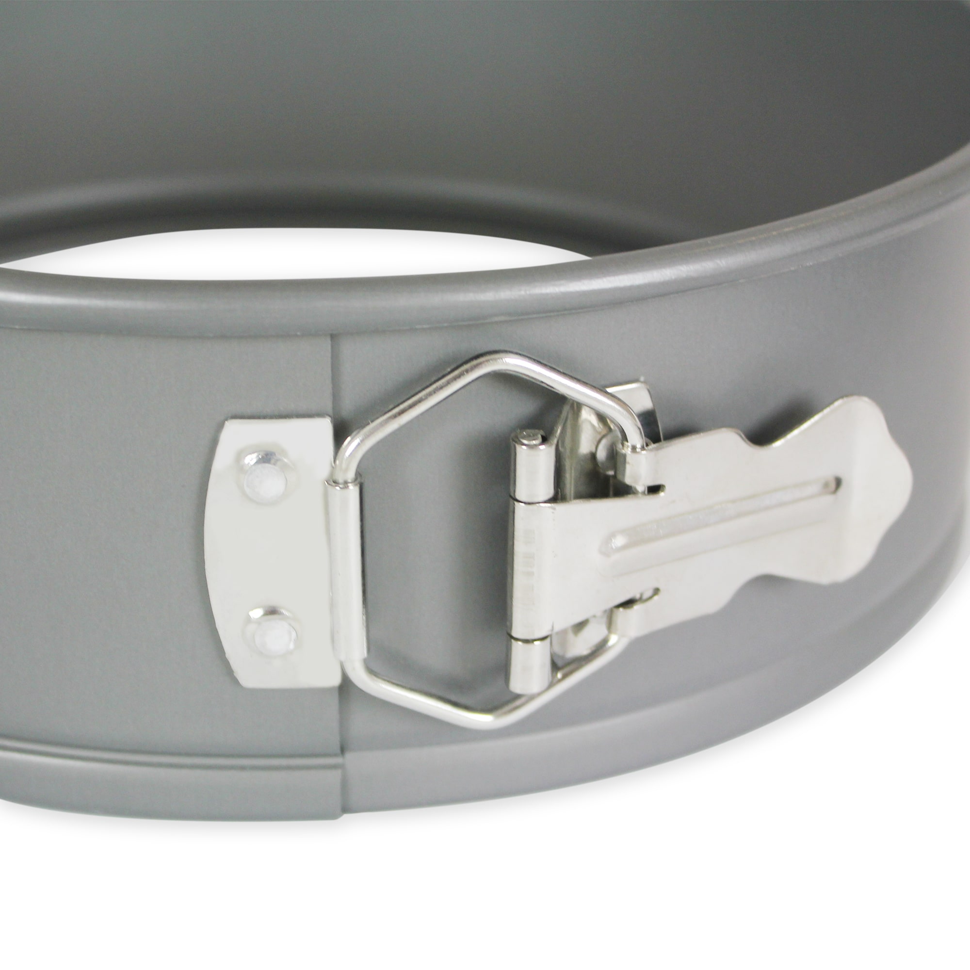 SPR093 LOCK PME Silver Anodised Springform Cake Pan 9 x 3 Inch Deep Bakeware Aluminium Springform