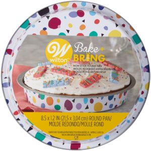 Tava de copt rotunda 21 cm semi disposable Wilton