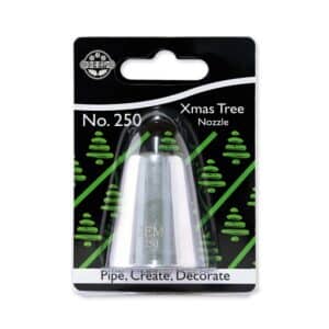 NZ250 XMAS TREE NOZZLE F JEM Christmas Tree Piping Nozzle no. 250 Must Haves Piping Essentials Piping Tubes Seasonal Christmas