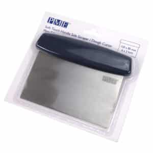 SHS21 Front Packaging Side Soft Touch Handle Side Scraper Dough Cutter Plain Edge