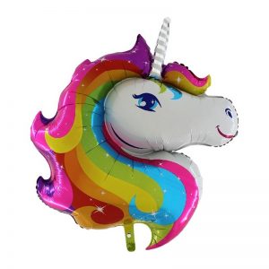 baloane folie figurina unicorn 90cmx75cm
