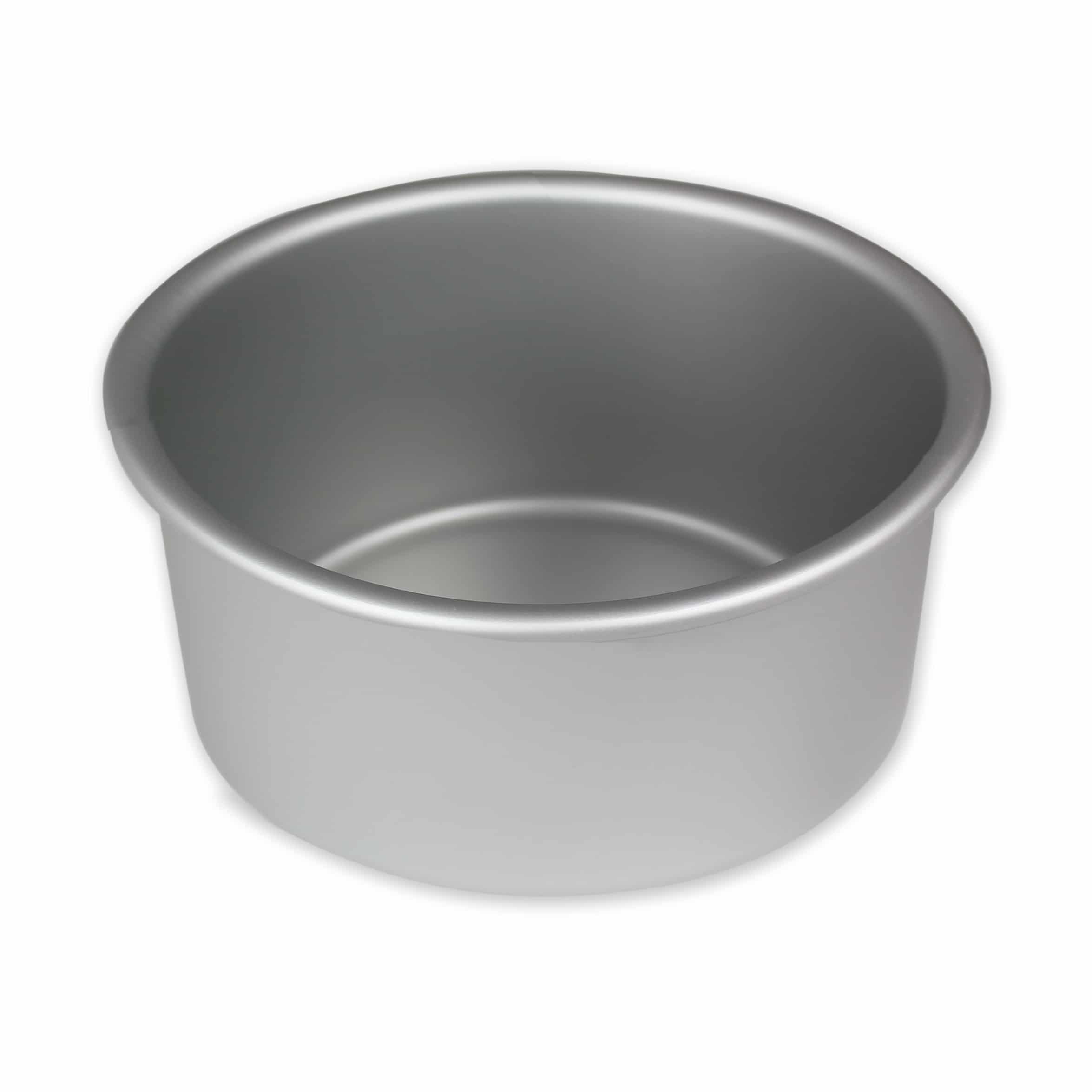 RND062 SIDE PME Anodised Aluminium Round Cake Pan 6 x 2 Inch Deep Bakeware Aluminium Round Pans