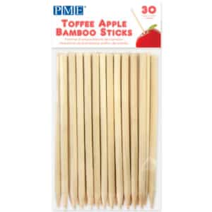 LS174 PME Toffee Apple Bamboo Sticks 13 cm Presentation Pillars and Dowels