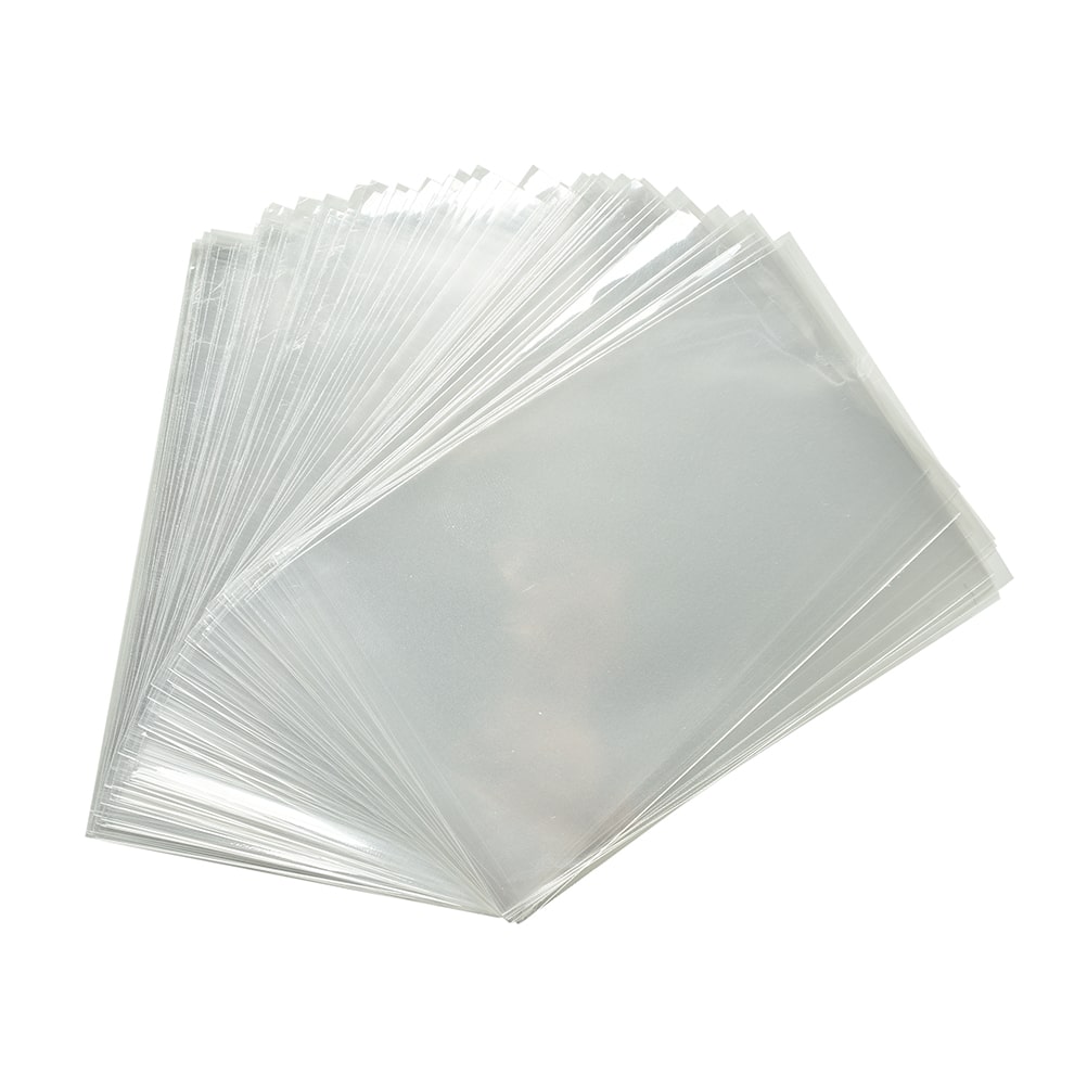 100Pcs transparent Food Packaging Bags Plastic Candy Cake Cookies Bags gifts Bags eraser clip organizer Stationery