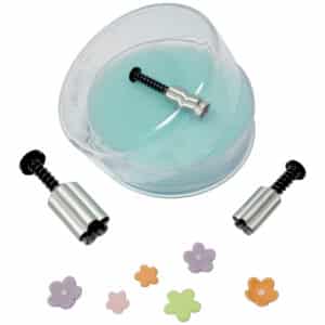 FB140 PME Blossom Forget Me Not Aluminium Plunger Cuttes Cutters Plungers Cutters Floral