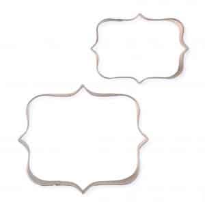 SC621 Cookie and Cake Plaque Style 1 Top View