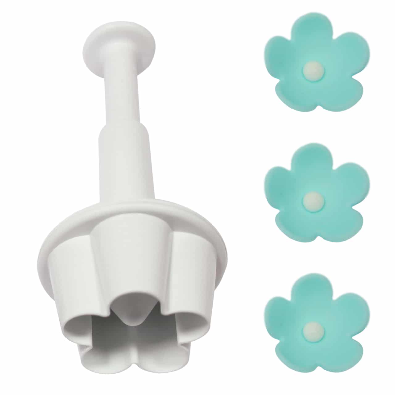 FB549 PME Blossom Forget Me Not Plunger Cutter Cutters Plungers Cutters Floral