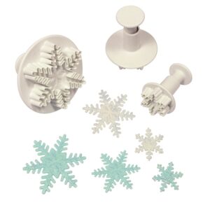 SF708 FRONT PME Snowflake Plunger Cutters Cutters Plungers Cutters Novelty Cutters Seasonal Christmas Seasonal Christmas