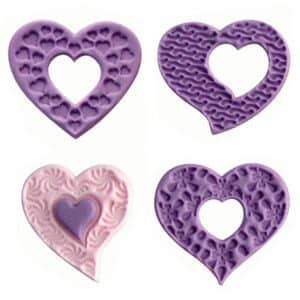 1101CC003 JEM Fantasy Heart Cutters Cutters Novelty Cutters Seasonal Valentines Seasonal Valentines