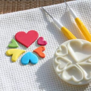 1102EP005 HEARTSTHEME JEM Pop It Hearts Shaped Mould for Cake Decorating Cutters Popits Cutters Seasonal Valentines Seasonal Valentines