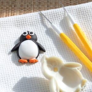 1102EP017 PENGUINTHEME JEM Pop It Penguin Shaped Mould for Cake Decorating Cutters Popits Cutters Seasonal Christmas Seasonal Christmas