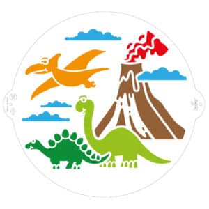 Sablon Decorare Dinozauri Din Jurasic