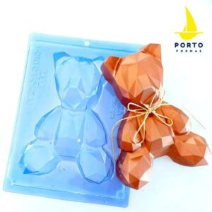 Set matrita ciocolata ursulet geometric 1202 3 parti Porto Formas 3