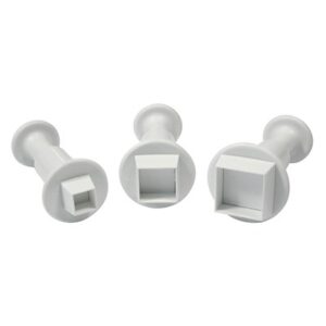 Set decupatoare fondant patrate PME