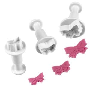 Set Decupatoare Fondant Forme Biscuiti Fluture Mini PME 1