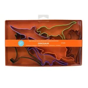 Dinosaurs Poly Resin Coated Cookie Cutter Set