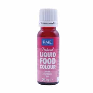 Colorant alimentar lichid roz inchis 25ml, PME FC1019