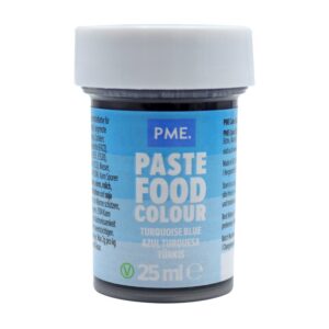 Colorant alimentar pasta Albastru turcoaz 25g, PME PC1065