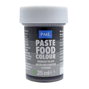 Colorant alimentar pasta Negru 25g, PME PC1055