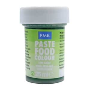 Colorant alimentar pasta Verde lime 25g, PME PC1054