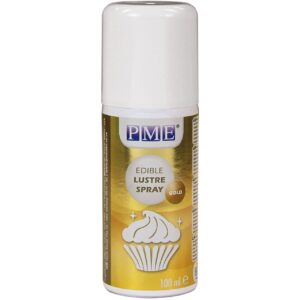Colorant alimentar spray luciu Auriu 100 ml, PME