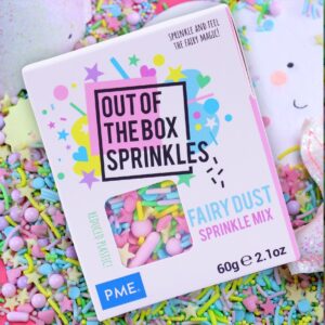 Decoratiuni mix din zahar Fairy Dust 60g, Out of the box Sprinkles, PME 2