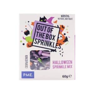 Decoratiuni mix din zahar Halloween 60g, Out of the box Sprinkles, PME OTB11