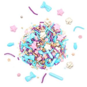 Decoratiuni mix din zahar Sirena 60g, Out of the box Sprinkles, PME 1