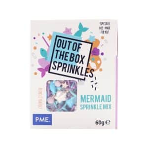 Decoratiuni mix din zahar Sirena 60g, Out of the box Sprinkles, PME