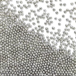 Perle din zahar argintii Nonpareils, 25g PME