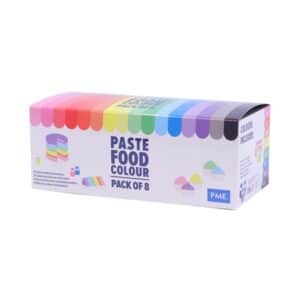 Set 8 coloranti alimentari pasta, PME PC1008