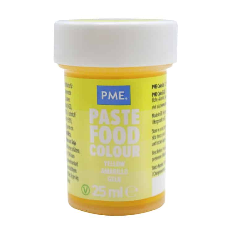 Colorant alimentar pasta Galben 25g, PME PC1053 1