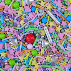 Decoratiuni mix din zahar Pop Art 60g, Out of the box Sprinkles, PME