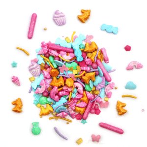 Decoratiuni mix din zahar Unicorn 60g, Out of the box Sprinkles, PME OTB04