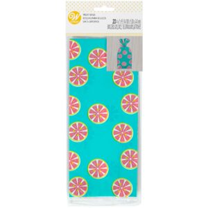 Set 20 pungi pentru biscuit, bomboane Fruit Wilton