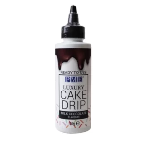 Glazura ciocolata alba Luxury Cake Drip 150g, PME