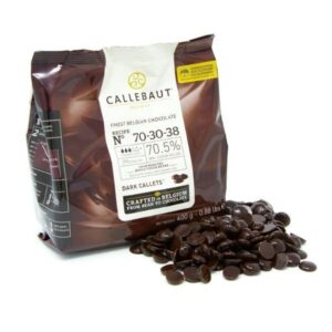 Ciocolata neagra 70.5% Recipe 70 30 38, 400 g, Callebaut