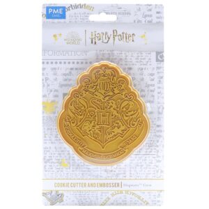 Decupator, forma biscuiti, imprimare Hogwarts Crest, Harry Potter, PME HPG406