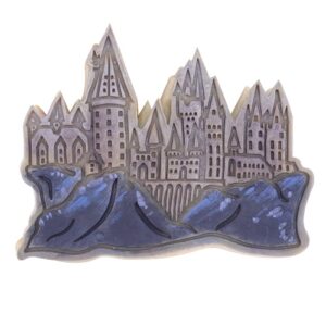 Decupator, forma biscuiti, imprimare castel Hogwarts, Harry Potter, PME HPG408 3