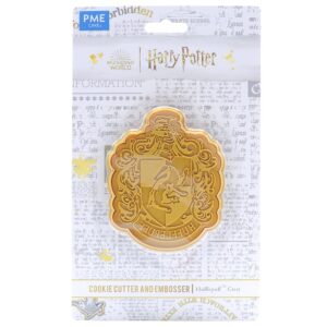 HPH411 Decupator, forma biscuiti, imprimare Hufflepuff Crest, Harry Potter, PME