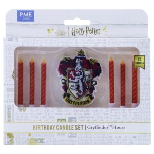 HPH113 Set 7 lumânări tort Gryffindor, Harry Potter, PME