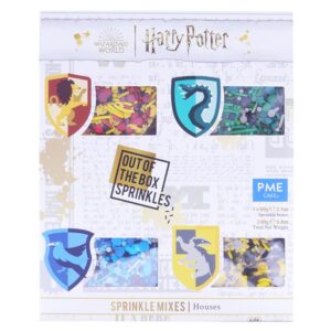 HPH306 Set decor din zahar mix, pachet de 4, Harry Potter 240g, PME