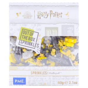 HPH302 Decor din zahar mix Hufflepuff, Harry Potter 60g, PME