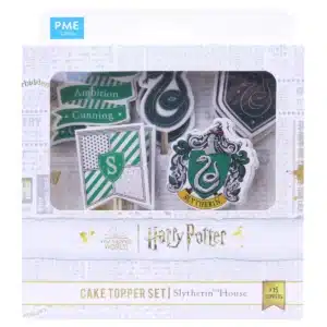 Set 15 mini topper decorative Slytherin, Harry Potter, PME